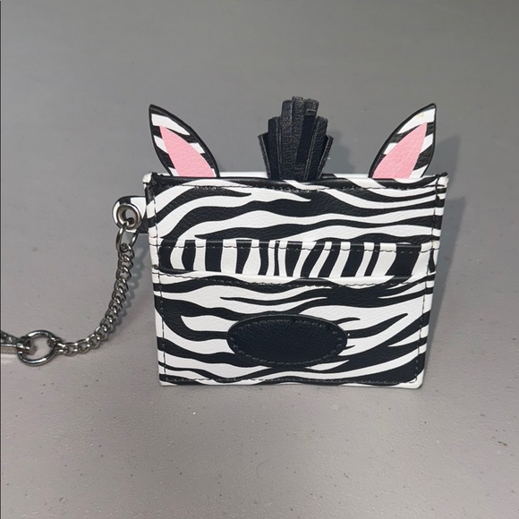 Madden Girl Handbags - Madden Girl  Zebra Print if card holder